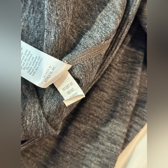 Athleta Women’s Wide Leg Flare Yoga Pants Grey XSP Petite - Picture 4 of 8